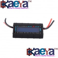 OkaeYa GT Power RC 60V 130A LCD Battery Balance Watt Meter Power Analyzer with LCD Screen